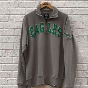 Eagles 🦅 brand new w/ tags quarter zip pullover